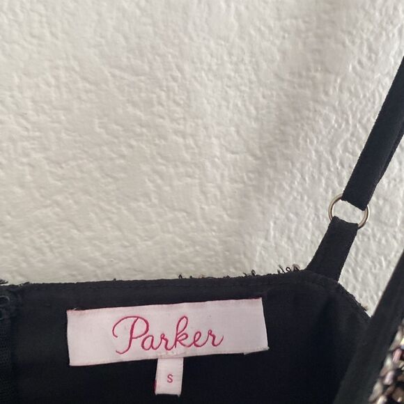 Parker Belinda Sequined Asymmetrical Top - Picture 4 of 5